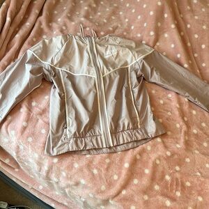 Nike Pink Utility Jacket with Elastic Waist